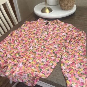 Kut from the Kloth Multicolor Floral Blouse